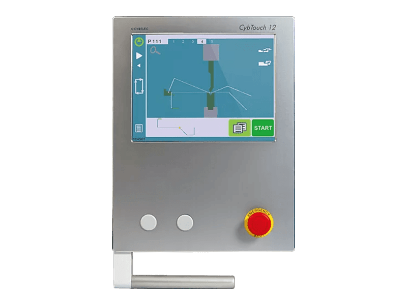 CYBELEC CybTouch 12 PS 2D graphic CNC System