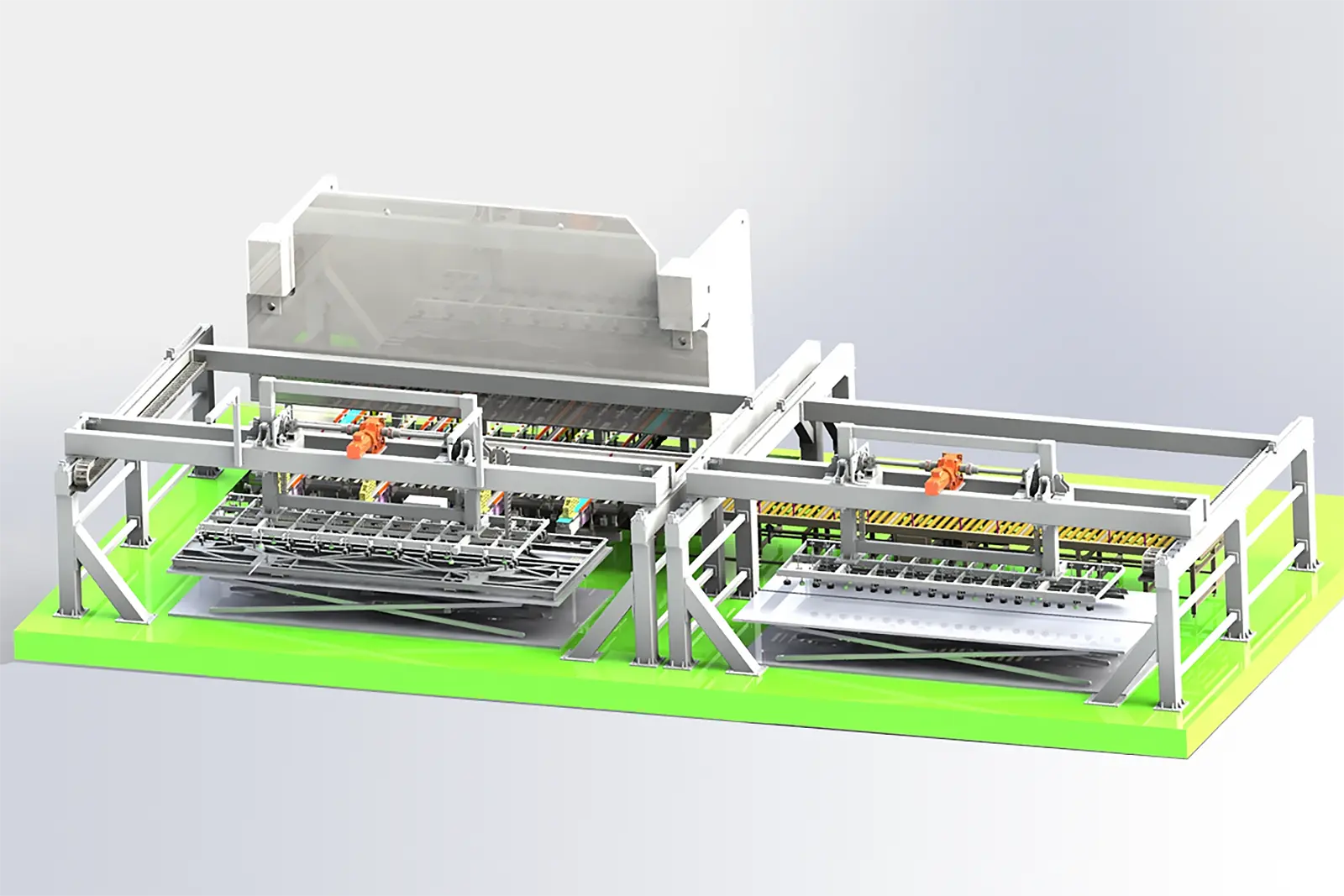 Heavy-duty Sheet Metal Automated Bending Station