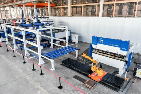 Automated Laser Cutting and Bending Line